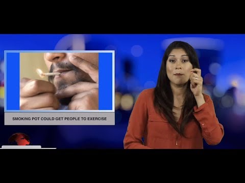 Smoking pot could get people to exercise (ASL - 5.3.19)