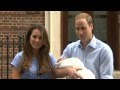 Royal Baby: Will and Kate leave hospital with their.
