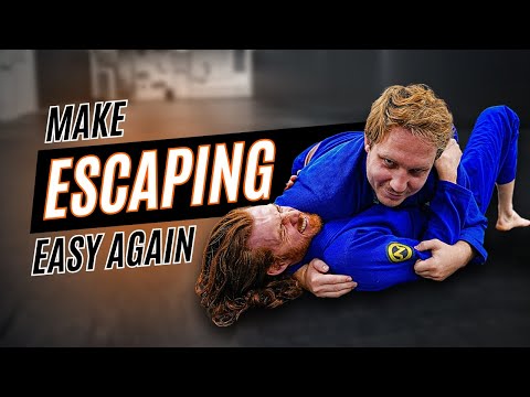The Easy Way to Learn Side Control Escape