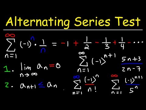 Alternating Series Test