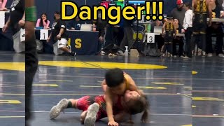 Unexpected Danger in Kids Wrestling Match | Shocking Moment Caught on Camera