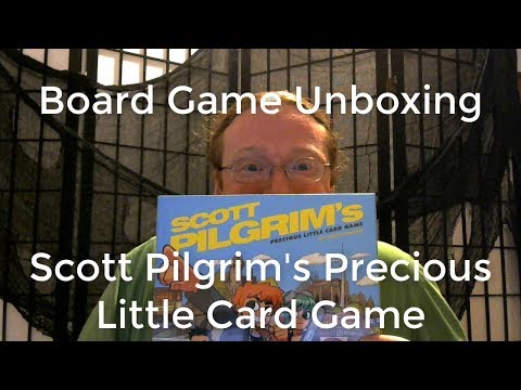 Unboxing Scott Pilgrim's Precious Little Card Game