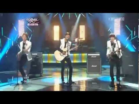 CNBLUE @ Music Bank 120629 - Dream boy + Hey you