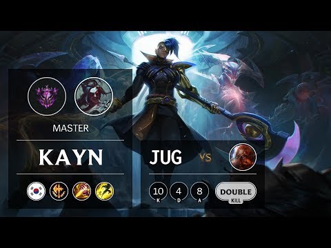 Kayn Jungle vs Gragas - KR Master Patch 9.24