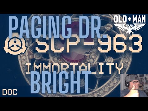 SCP-963 – „Unsterblichkeit“: Objektklasse – Euclid von TheVolgun – Reaktion