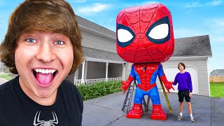 I Built the World’s Largest Spider-Man!