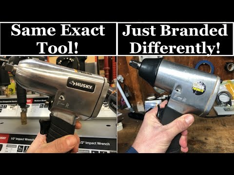 HUSKY Is A Harbor Freight COPY! Same Identical Tools With Different Labels