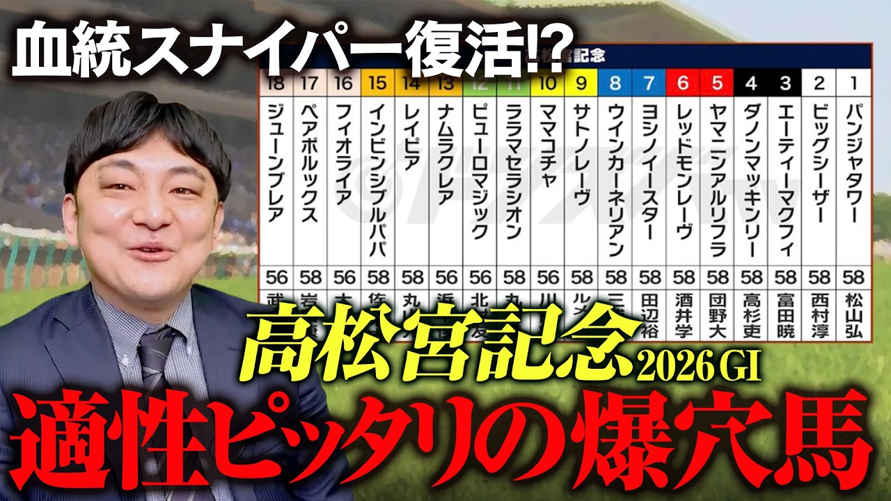 【高松宮記念 2026】その“G1実績”ここでは通用しない!? 本命は適性バッチリのこの馬