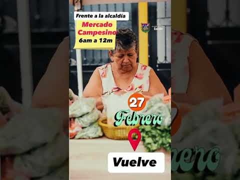 Video invitacion a mercado campesino 27 2 2026 Alcaldia Garzon Huila