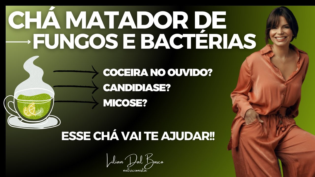 Chá matador de fungos e bactérias!! #cha #fungos #bactérias #saude #desinflamar #intestino #nutri