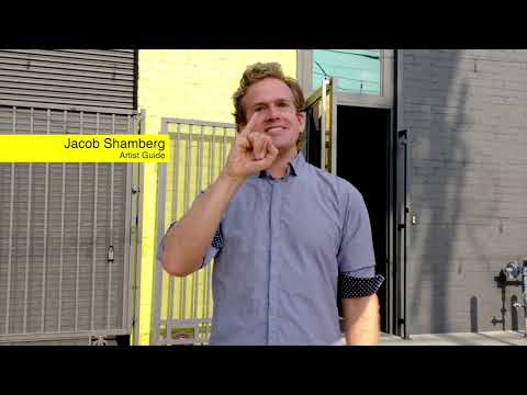 Artist POV Tour: Jacob Shamberg on "Harold Mendez: Let us gather in a flourishing way" (ASL)