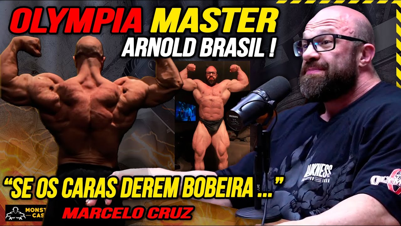 CRUZ VAI PARA O OLYMPIA MASTER E ARNOLD BRASIL !? COMO ESTÁ A PREPARAÇÃO !!! | MARCELO CRUZ