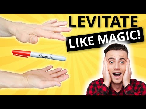 5 Levitations Anyone Can Do - Learn Easy Magic Tricks to Levitate Cards, Pens and More #levitation