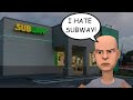 Classic Caillou Misbehaves At Subway Grounded S4 E13
