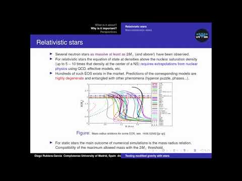 Testing modified gravity with relativistic and non-relativistic stars