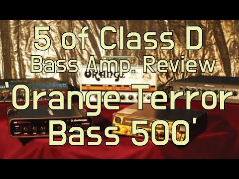 Orange Terror Bass 500 - Class D Bass Amp.