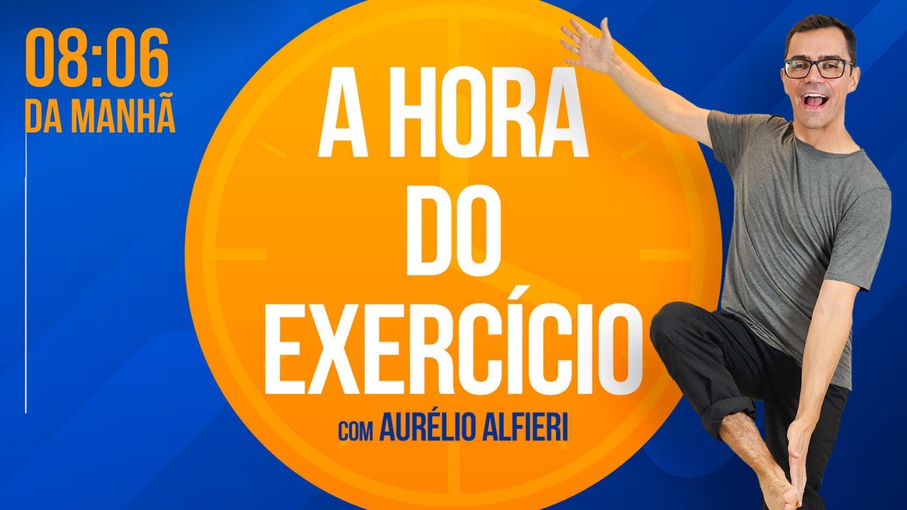 🔴 TREINO MATINAL | A HORA do Exercício | Segunda 02/12 às 08:06 | Aurélio Alfieri H050