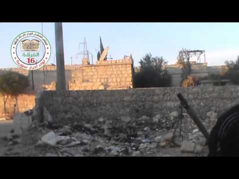 استهداف  قوات النظام بقذائف الهاون من قبل الفرقة 16 في الزهراء في محافظة حلب