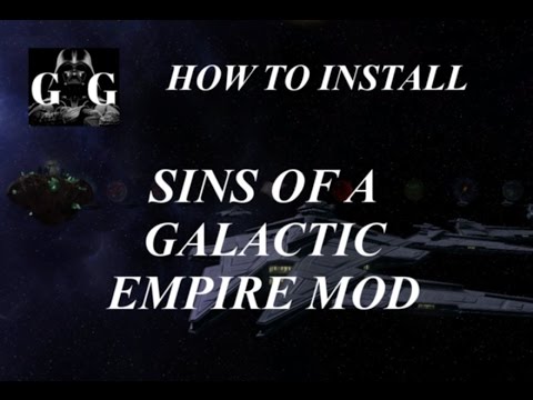 How to INSTALL Sins of a Galactic Empire Mod(OUTDATED)