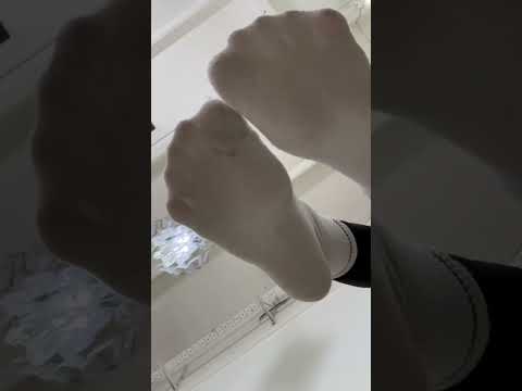 New white socks try on #tryonhaul #whitesocks #socksaddict #womanshoes #tryon