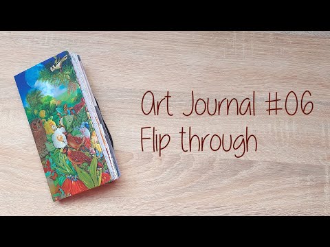 🌼 Art Journal Flipthrough (May 2022 - July 2022) 🌼