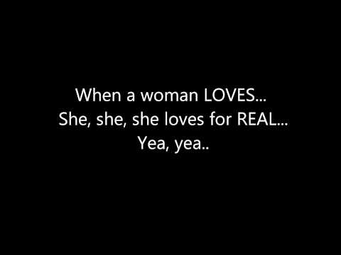 R.KELLY - WHEN A WOMAN LOVES **(LYRICS)**
