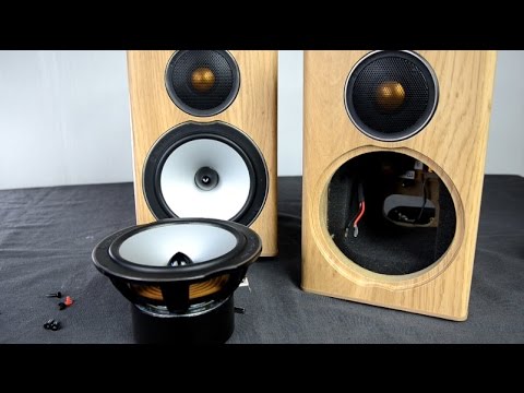 Monitor Audio Bronze BX1 speakers look inside