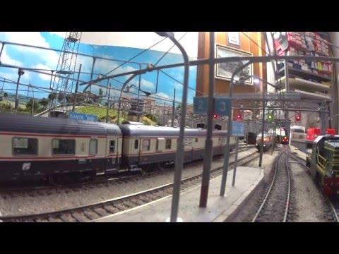 enrico57 - Arlecchino ACME, Ingresso in stazione