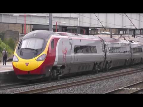 Trains at Lancaster Railway Station 23/7/16