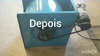 Manutenção de exaustor industrial