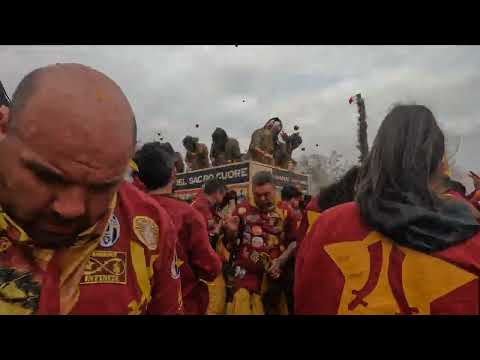Nel curvone dei Mercenari (pt 1) Carnevale di Ivrea 2023
