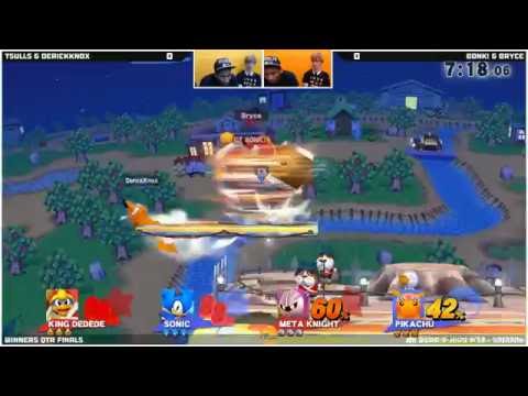 WBB #33 | Bonk! & Bryce vs DerickKnox & TSulls - Winners Qtr Finals - Sm4sh Doubles