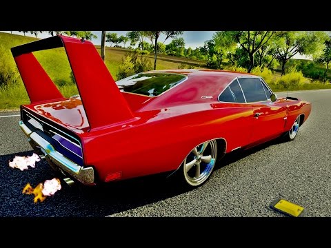 FAST AND FURIOUS - FORZA HORIZON 3 - GOPRO - DODGE CHARGER DAYTONA DRAG - G27 STEERING WHEEL
