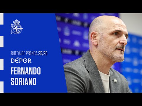 Rueda de prensa de Fernando Soriano tras el cierre de mercado de invierno 2026