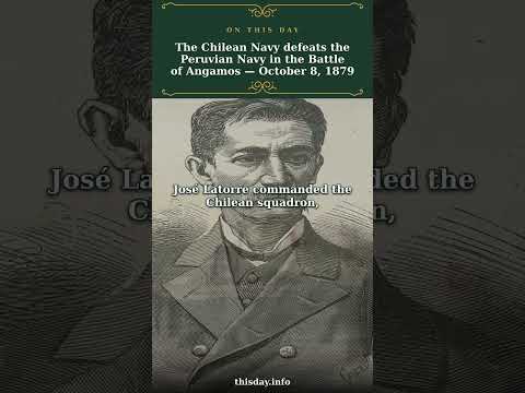 What Happened at the Battle of Angamos in 1879?