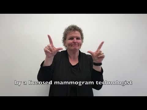 How to Sign Mammogram in NZSL