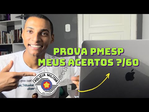 SAIU GABARITO DA  PROVA - PMESP 2023 (SOLDADO) | MEUS ACERTOS | DICAS