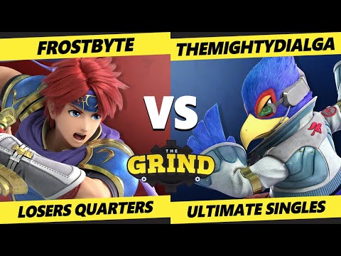The Grind 166 Losers Quarters - Frostbyte (Roy) Vs TheMightyDialga (Bayonetta) Smash Ultimate - SSBU