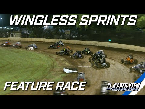 Wingless Sprints | Kingaroy - 15th Oct 2022 | Clay-Per-View Highlights