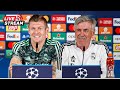 LIVE | Toni Kroos & Carlo Ancelotti press conference! | Champions League