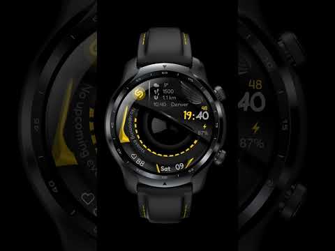 Digital Watch Face CUE100 video thumbnail