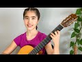 Etude in A No 3 Op 60 | Matteo Carcassi | Played by Stella | Classical Guitar