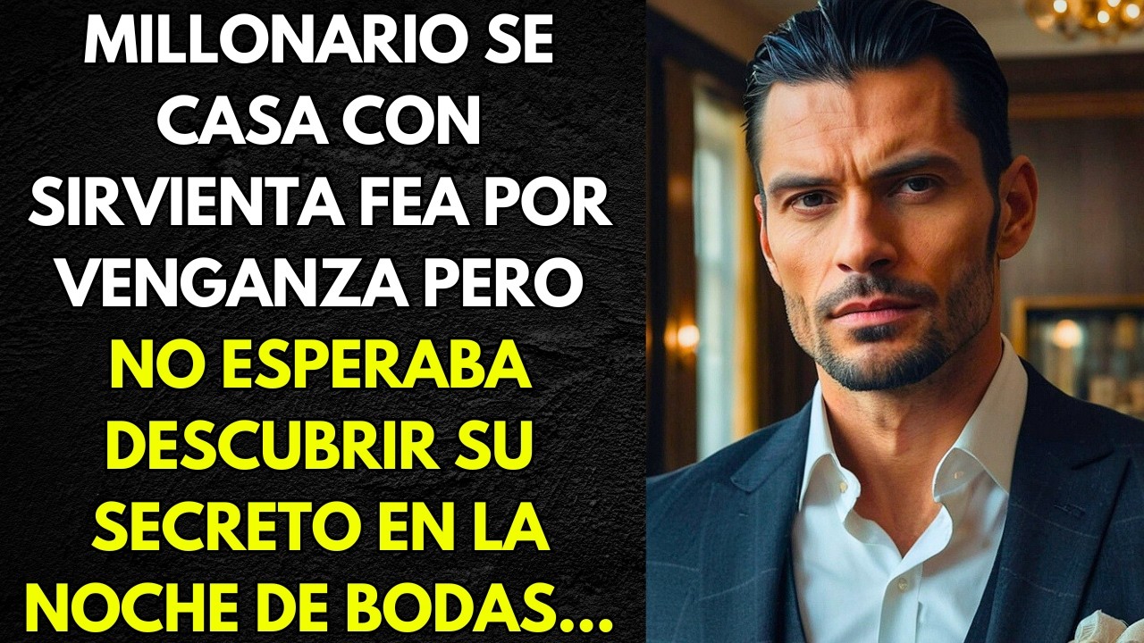 MILLONARIO SE CASA CON SIRVIENTA FEA POR VENGANZA PERO NO ESPERABA DESCUBRIR SU SECRETO EN...