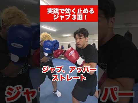 実践で効く止めるジャブ３選！ #ボクシング 　 #ワンバランス