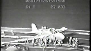 McNallyTV:  U.S. Marine Captain Rand McNally Atlas crash lands on USS Ranger