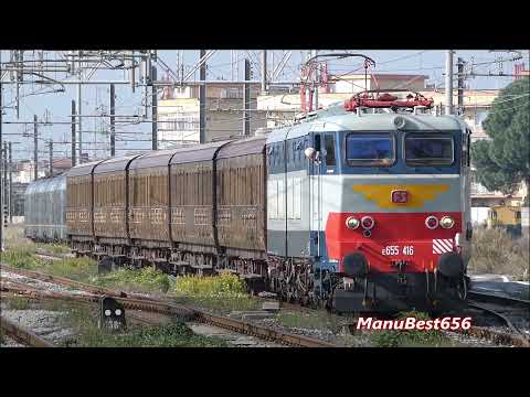 IL CAIMANO E655.416: PROTAGONISTA DEL REGGIA EXPRESS.