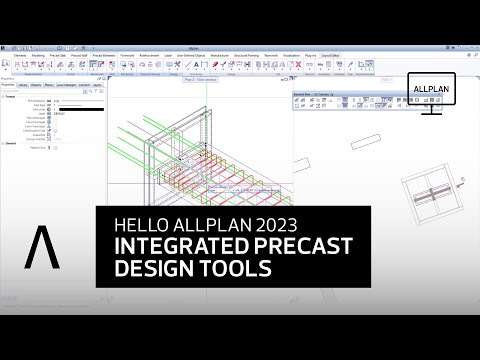 Hello Allplan! 2023 - Integrated Precast Design Tools