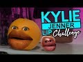 Annoying Orange Kylie Jenner Lips Challenge