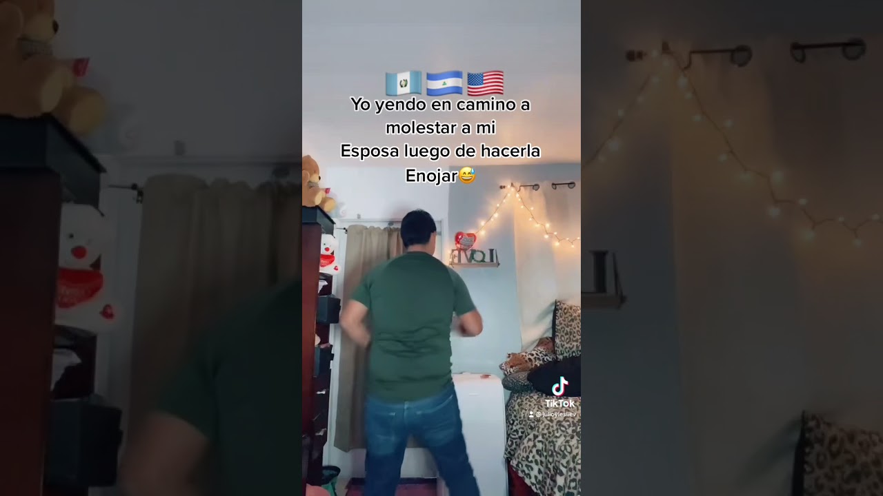 Yo yendo en camino ,a molestar mi esposa😅🤣 #julioyleslie #shorts #viral