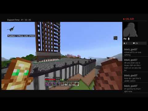 EPIC MINECRAFT ADVENTURE - JOIN OUR PS4 REALM NOW!